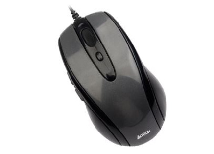 A4tech N-708X V-Track optická myš, 1600DPI, USB, černá