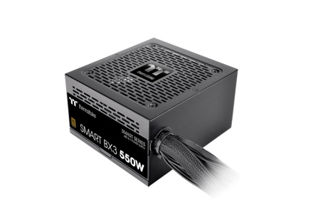 THERMALTAKE zdroj 550W Smart BX3, 120mm, 80+ Bronze, černá THERMALTAKE zdroj 550W Smart BX3, 120mm, 80+ Bronze, černá