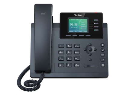 Yealink SIP-T34W WiFi telefon, s napájecím adaptérem, 2,3" 132x64 grafický, 2x RJ45 10/100, Yealink SIP-T34W WiFi telefon, s napájecím adaptérem, 2,3" 132x64 grafický, 2x RJ45 10/100,