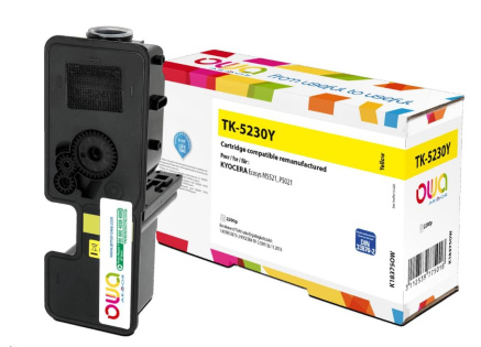 ARMOR toner pro Kyocera ECOSYS M5521, P5021 (TK5230Y), žlutá/yellow, 2200 str