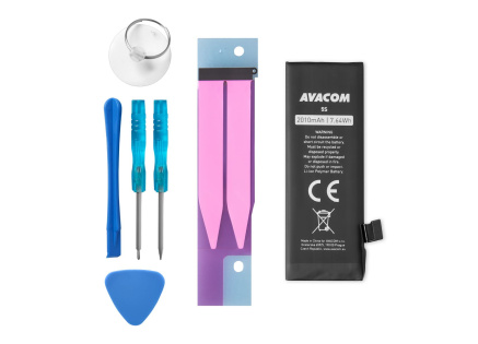 AVACOM baterie pro Apple iPhone 5s / 5c - vysokokapacitní, Li-Ion 3,8V 2010mAh (náhrada 616-0718)