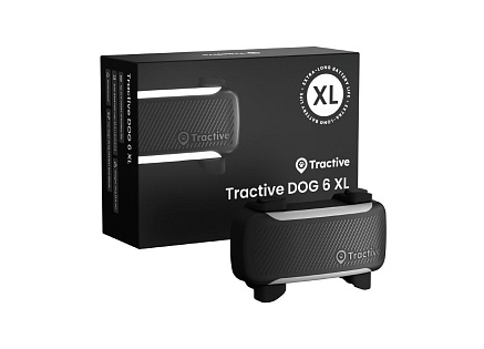 Tractive DOG 6 XL – Chytrý GPS lokátor pro psy se sledováním životních funkcí a zdravotními upozorněními, černý Tractive DOG 6 XL – Chytrý GPS lokátor pro psy se sledováním životních funkcí a zdravotními upozorněními, černý