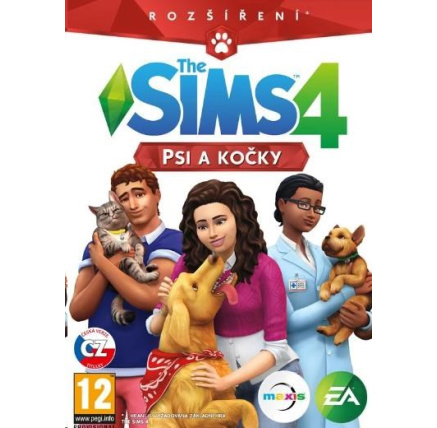 PC hra The Sims 4: Cats & Dogs PC hra The Sims 4: Cats & Dogs