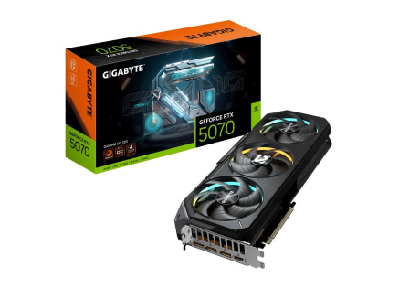 GIGABYTE VGA NVIDIA GeForce RTX 5070 GAMING OC 12G, 12G GDDR7, 3xDP, 1xHDMI