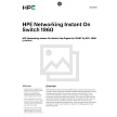 HPE Networking Instant On Switch 24p Gigabit 2p 10GBT 2p SFP+ 1960.