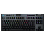 Logitech Mechanical Gaming Keyboard G915 TKL Tenkeyless LIGHTSPEED Wireless RGB - Linear - CARBON - US INT'L