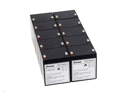 Baterie - FUKAWA FWU-143 sada baterií za APCRBC143 (12V/5Ah, 10ks)