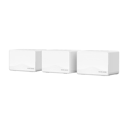 MERCUSYS Halo H25BE(3-pack) WiFi7 Mesh (BE3600,2,4GHz/5GHz,3xGbELAN/WAN)
