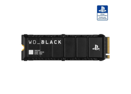 WD BLACK SSD NVMe 8TB PCIe SN850P pro PS5, Gen4, (R:7200, W:6600MB/s), Chladič