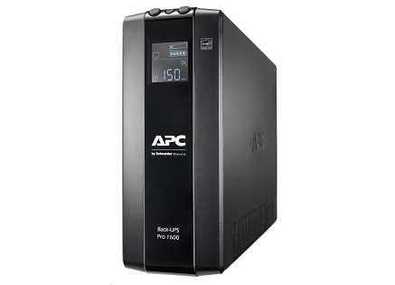 APC Back-UPS Pro BR 1600VA, 8 Outlets, AVR, LCD Interface (960W)