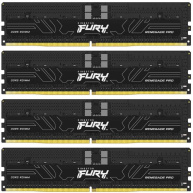 KINGSTON DIMM DDR5 64GB (Kit of 4) 5600MT/s CL36 FURY Renegade Pro ECC Reg PnP