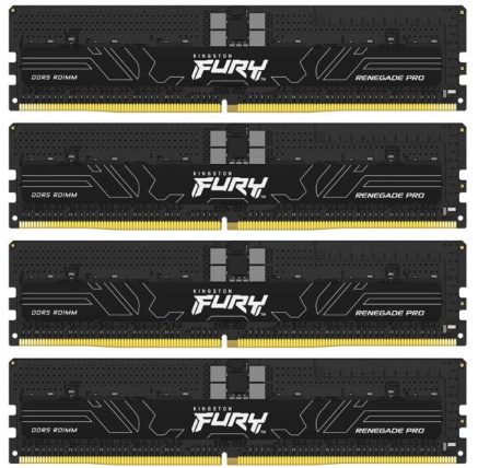 KINGSTON DIMM DDR5 64GB (Kit of 4) 5600MT/s CL36 FURY Renegade Pro ECC Reg PnP