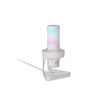 ENDORFY Mikrofon AXIS Streaming Onyx White, USB, 3.5mm jack, bílá