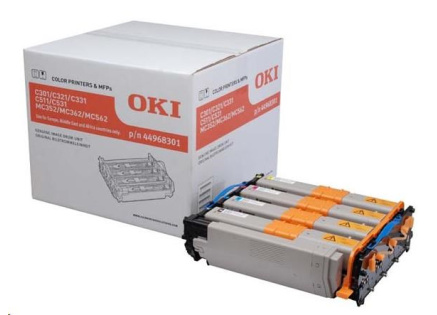 OKI Válcová jednotka pro C301/321/331/33/511/531/MC332/342/342w/352/362/363/562 (30k black, 20k CMY) OKI Válcová jednotka pro C301/321/331/33/511/531/MC332/342/342w/352/362/363/562 (30k black, 20k CMY)