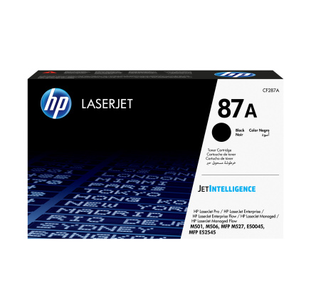 HP 87A Black LJ Toner Cart, CF287A (8,550 pages) HP 87A Black LJ Toner Cart, CF287A (8,550 pages)