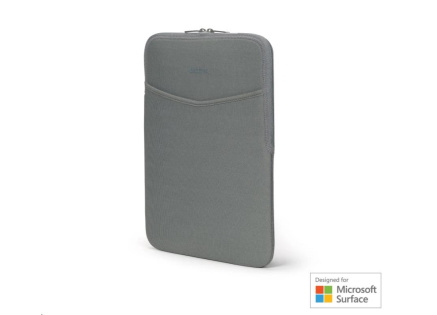 DICOTA Sleeve Eco SLIM S for Microsoft Surface, Grey