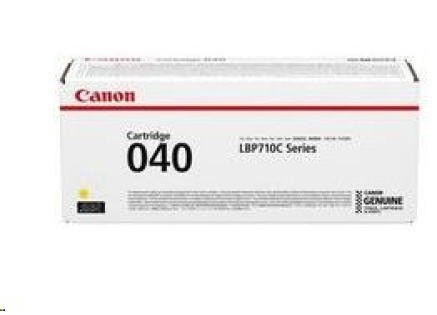 Canon TONER  CRG-040Y žlutá pro i-SENSYS LBP710Cx, LBP712Cx, LBP7780Cx (5400 str.)