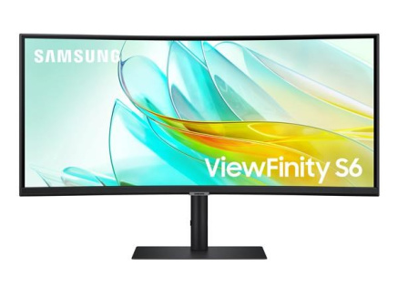 BAZAR - SAMSUNG MT LED LCD Monitor 34" Samsung ViewFinity S65UC  - prohnutý,VA,3440x1440,5ms,100Hz,HDMI,DisplayPort,USB3