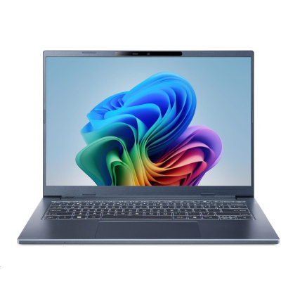 ACER NTB Aspire 14 AI (A14-11M-X6R7),X X1-26100 8C,14" 1920x1200,16GB,512GB SSD,Adreno,W11 Home,Steam Blue