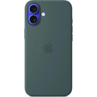 APPLE iPhone 16 Plus Silicone Case with MagSafe - Lake Green