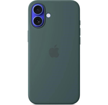 APPLE iPhone 16 Plus Silicone Case with MagSafe - Lake Green APPLE iPhone 16 Plus Silicone Case with MagSafe - Lake Green