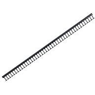 TRITON vertikální vyvazovací panel 22U, jednořadý, pro rozvaděče šířky 600/800mm z řady RMA, RZA, RDA, RTA, RYA, černý