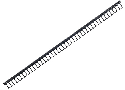 TRITON vertikální vyvazovací panel 22U, jednořadý, pro rozvaděče šířky 600/800mm z řady RMA, RZA, RDA, RTA, RYA, černý TRITON vertikální vyvazovací panel 22U, jednořadý, pro rozvaděče šířky 600/800mm z řady RMA, RZA, RDA, RTA, RYA, černý