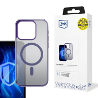 3mk ochranný kryt Frosty MagCase Purple pro Apple iPhone 14 Pro