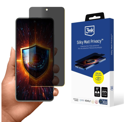 3mk ochranná folie Silky Matt Privacy pro Realme C73 5G 3mk ochranná folie Silky Matt Privacy pro Realme C73 5G