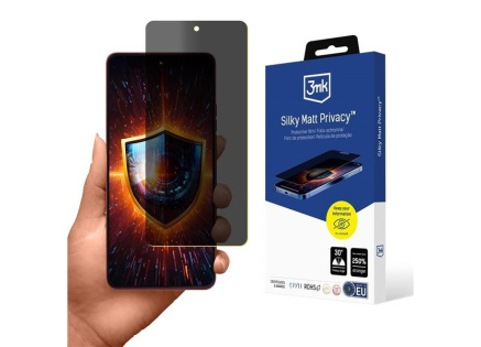 3mk ochranná folie Silky Matt Privacy pro Motorola Moto G86 / G86 Power