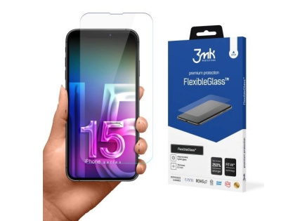 3mk hybridní sklo FlexibleGlass pro Apple iPhone 15 Pro Max
