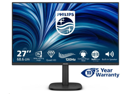 Philips MT 27" 27B2N3500J - 2560x1440,IPS,120Hz,2xHDMI,DP,USBhub,Repro,Pivot