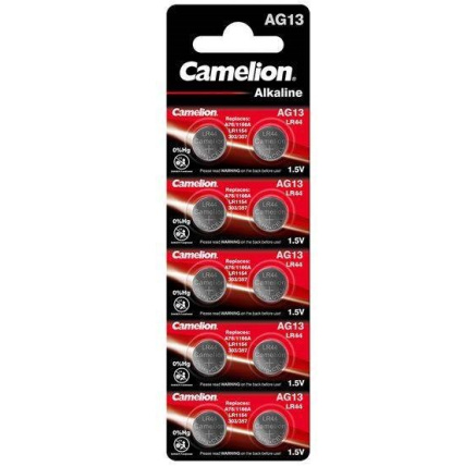 Camelion AG 13-357 alk. (LR44, A76)10pack