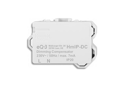 Homematic IP Kompenzátor rušení světel - HmIP-DC Homematic IP Kompenzátor rušení světel - HmIP-DC