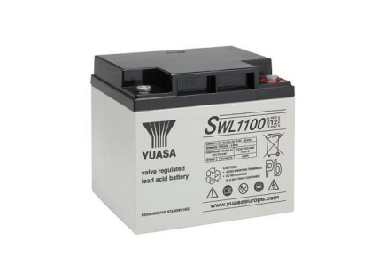 Baterie - YUASA SWL1100 (12V/40,6Ah - Závit M5), životnost 12 let