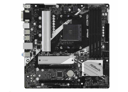 ASRock MB Sc AM4 A520M PRO4, AMD A520, 4xDDR4, HDMI, DP