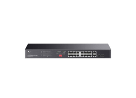 TP-Link CCTV switch TL-SG1218MP (16xGbE, 2xGbE/2xSFP combo, 16xPoE+, 250W)