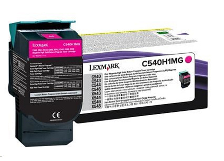 LEXMARK toner magenta pro C540/C543/C544/X543/X544 na 2000 stran