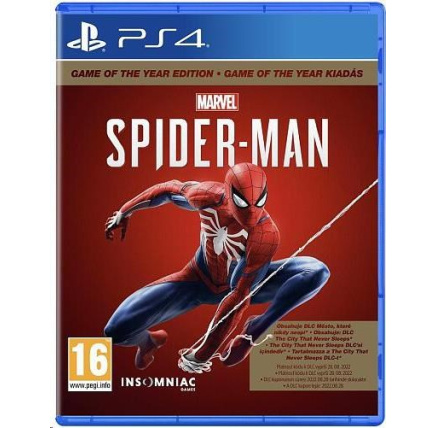 PS4 hra Marvel's Spider-Man GOTY PS4 hra Marvel's Spider-Man GOTY