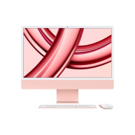 APPLE 24-inch iMac with Retina 4.5K display: M3 chip with 8-core CPU and 10-core GPU, 256GB SSD - Pink