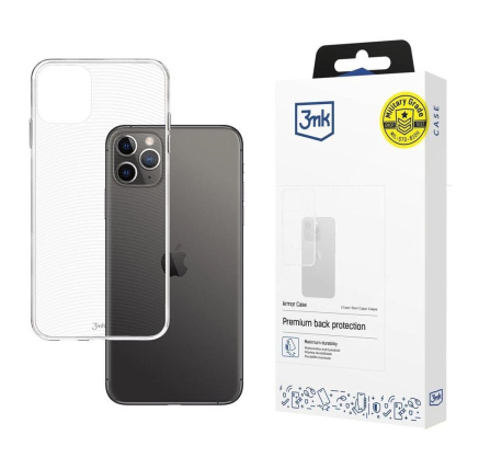 3mk ochranný kryt Armor Case pro Apple iPhone 11 Pro Max, čirý 3mk ochranný kryt Armor Case pro Apple iPhone 11 Pro Max, čirý