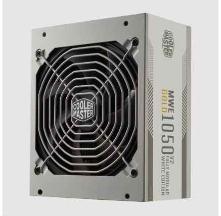 Cooler Master zdroj 1050W V2 ATX 3.0 Gold, 140mm, 80+ Gold, modulární, bílá