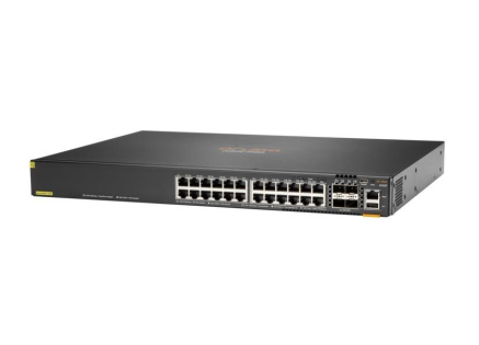 HPE Aruba Networking CX 6200F 24G Class4 PoE 4SFP+ 370W Switch