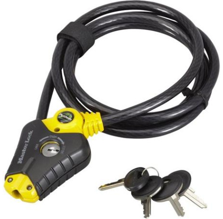 Master Lock Python 8433EURD Zkracovací lanový zámek 10mm Master Lock Python 8433EURD Zkracovací lanový zámek 10mm