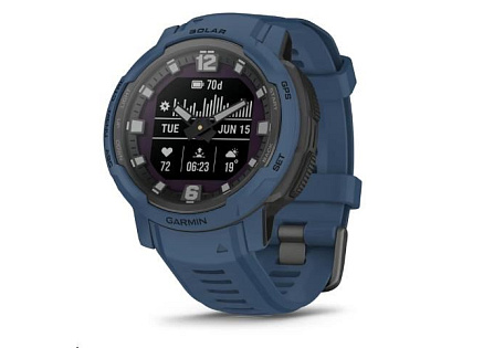 Garmin Instinct® Crossover Solar, Tidal Blue Garmin Instinct® Crossover Solar, Tidal Blue