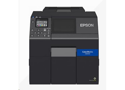 Epson ColorWorks CW-C6000Ae, cutter, disp., USB, Ethernet, black