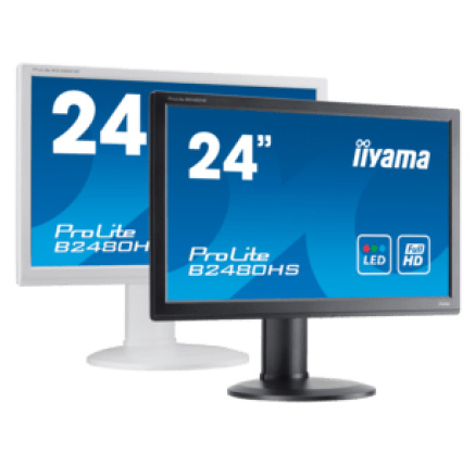 iiyama ProLite XUB2493HS-B6, Full HD, kit, black iiyama ProLite XUB2493HS-B6, Full HD, kit, black