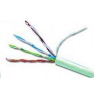 GEMBIRD UTP kabel, Cat5e, drát 305m, PVC, šedý