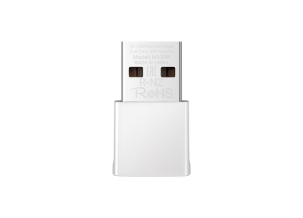MERCUSYS MA30N WiFi5 USB nano adapter (AC1300,2,4GHz/5GHz,USB2.0)