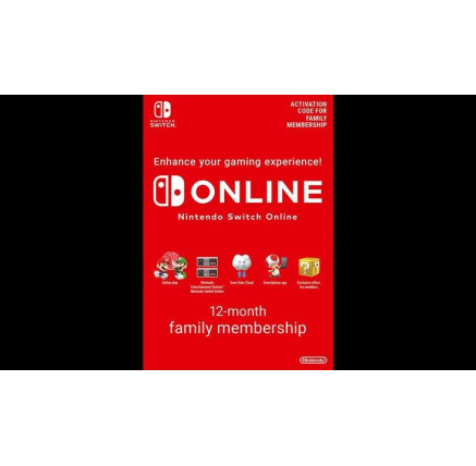 365 Days Switch Online Membership (Family) 365 Days Switch Online Membership (Family)